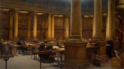 Birmingham Reference Library – The Reading Room, 1881. alkotó: Edward R Taylor