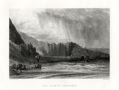 The Giants Causeway, Antrim megye, Észak-Írország, 1884 alkotó: Edward Radclyffe