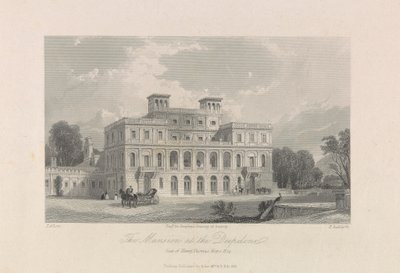 A kastély a Deepdene-ben. Henry Thomas Hope székhelye, Esq. alkotó: Edward Radclyffe