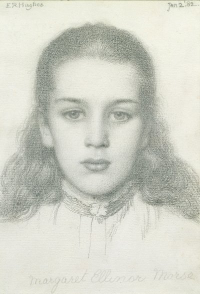 Margaret Ellinor Morse, 1882. január 2 alkotó: Edward Robert Hughes