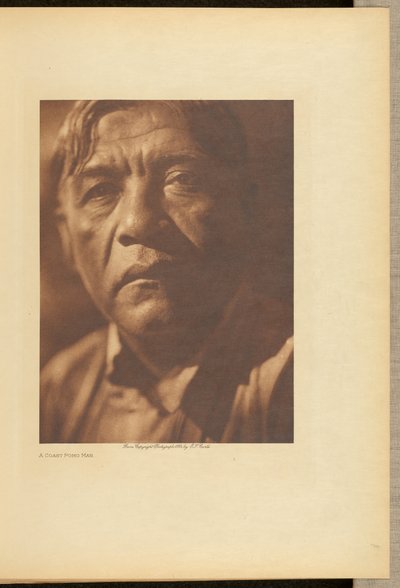 Egy parti pomo férfi alkotó: Edward S. Curtis