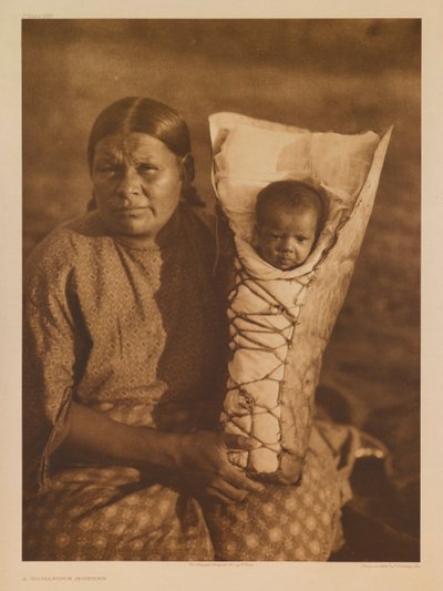 Egy komancs anya alkotó: Edward S. Curtis