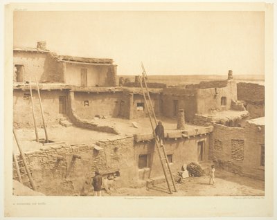 Egy sarok Zuni alkotó: Edward S. Curtis