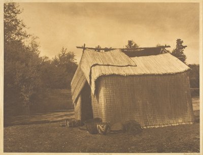 A Mat House - Skokomish alkotó: Edward S. Curtis