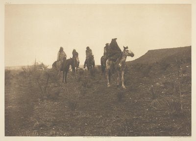 Desert Rovers - Apache alkotó: Edward S. Curtis