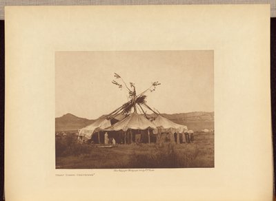Szürke hajnal - Cheyenne alkotó: Edward S. Curtis