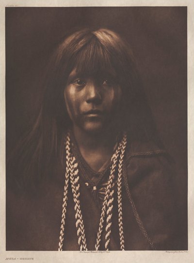II. portfólió, 61. tábla: Mósa-Mohave alkotó: Edward S. Curtis