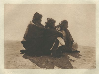 I. portfólió, 36. tábla: Navaho alkotó: Edward S. Curtis