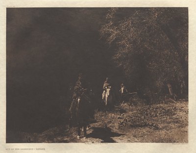 I. portfólió, 37. tábla: A sötétségből - navaho alkotó: Edward S. Curtis