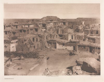 Portfolio KI, 425. tábla: Mishongnovi alkotó: Edward S. Curtis