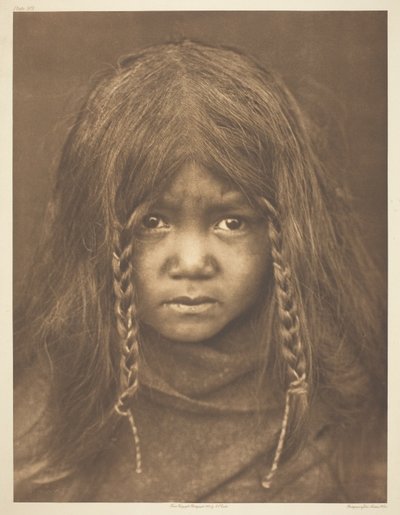Quilcene fiú alkotó: Edward S. Curtis