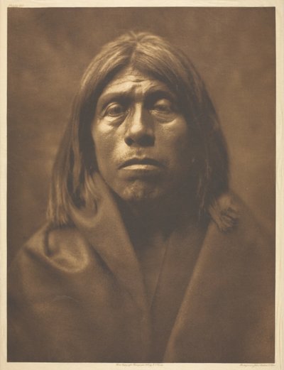 Quniáika - Mohave alkotó: Edward S. Curtis
