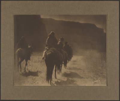 Az eltűnő faj - navahók alkotó: Edward S. Curtis