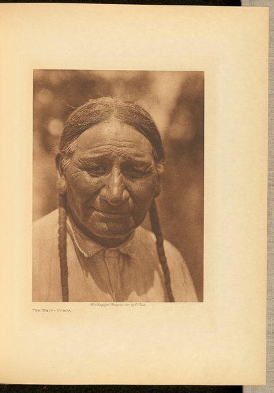Az ostor - Ponca alkotó: Edward S. Curtis
