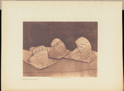 Washo Bölcső kosarak alkotó: Edward S. Curtis