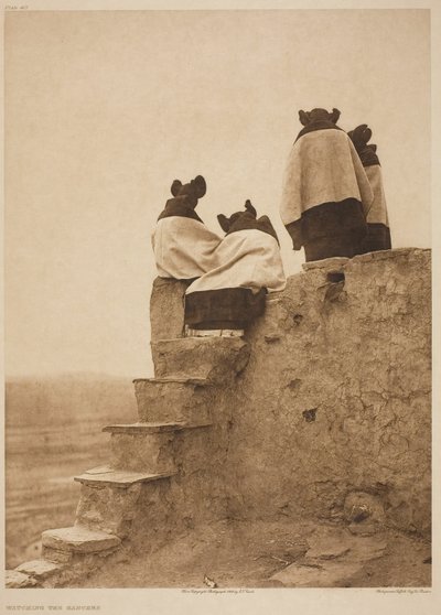 A táncosokat nézni alkotó: Edward S. Curtis