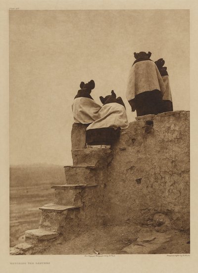 A táncosokat figyelve alkotó: Edward S. Curtis