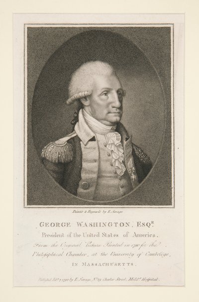 George Washington, Esq. alkotó: Edward Savage