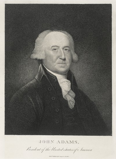 John Adams, az Egyesült Államok második elnöke alkotó: Edward Savage