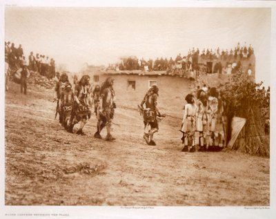 Kígyótáncosok belépnek a Plázába alkotó: Edward Sheriff (after) Curtis