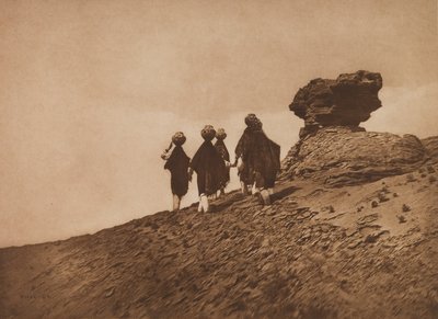 Acoma vízi lányok alkotó: Edward Sheriff Curtis