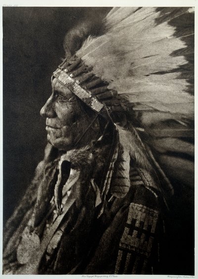 Amerika indiánjai: Az indiánfőnök portréja alkotó: Edward Sheriff Curtis
