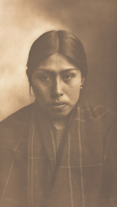 Suquamish Woman, 1899. alkotó: Edward Sheriff Curtis