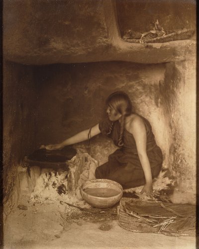 A Piki készítő, szappan alkotó: Edward Sheriff Curtis