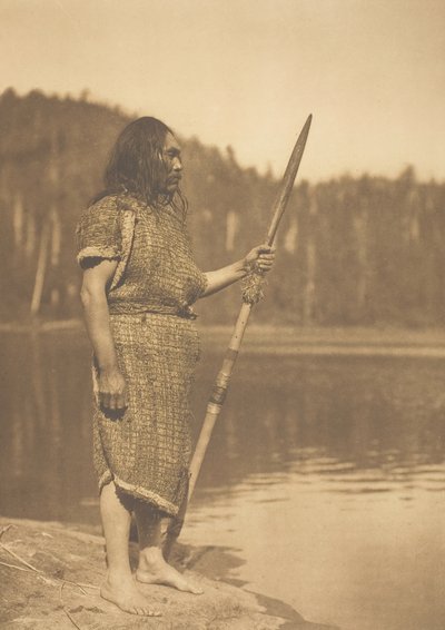 A bálnavadász – Clayoquot, 1915. alkotó: Edward Sheriff Curtis
