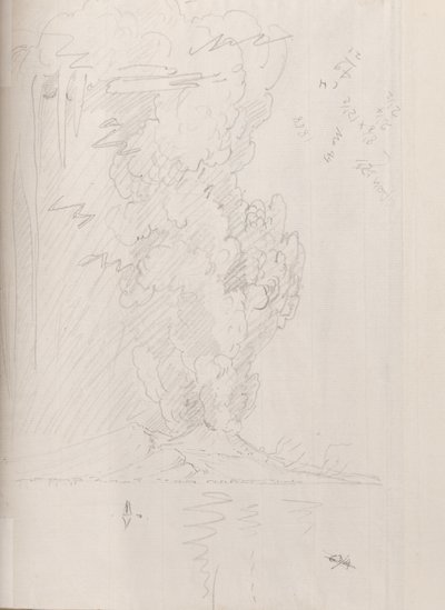 A Vezúv kitörése, 1794 alkotó: Edward Swinburne
