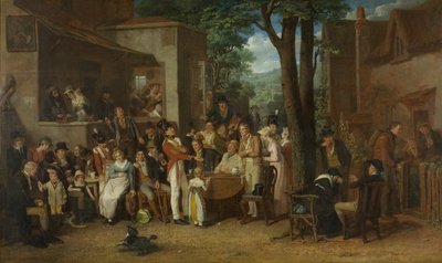 Egy toborzó párt alkotó: Edward Villiers Rippingille