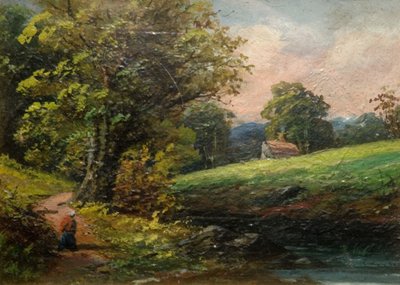 A Dingles Sarehole közelében, 19. század. alkotó: Edward Wilden