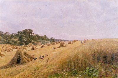 Kukoricaföldi betakarítás alkotó: Edward Wilkins Waite
