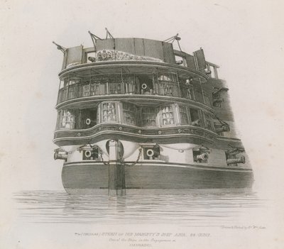 Őfelsége Ázsia hajója alkotó: Edward William Cooke