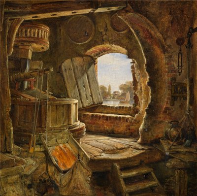 Rembrandt atyja malma, 1843 alkotó: Edward William Cooke