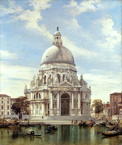 Santa Maria della Salute, Velence alkotó: Edward William Cooke