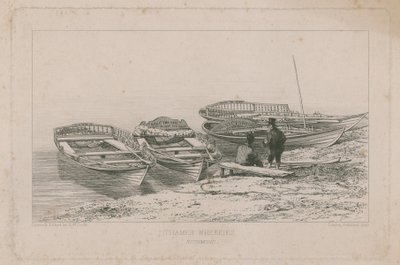 Thames Wherries alkotó: Edward William Cooke