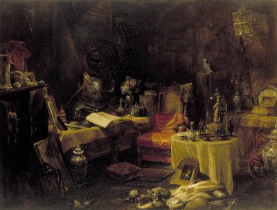 Az Antikvárium sejt alkotó: Edward William Cooke
