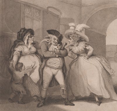 Többnejűség, 1787. augusztus 1. alkotó: Edward Williams