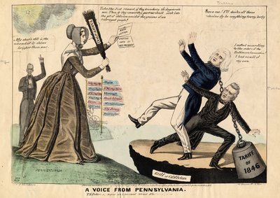A voice from Pennsylvania, kiadó: H R Robinson, New York, 1846. alkotó: Edward Williams Clay
