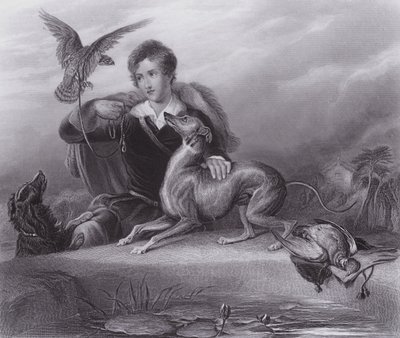 A Főnök barátai (metszet) alkotó: Edwin (after) Landseer