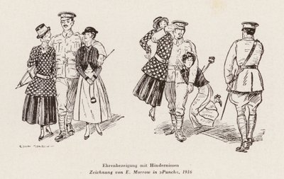 Tisztelgés nehézségekkel (litográfia) alkotó: Edwin A. Morrow