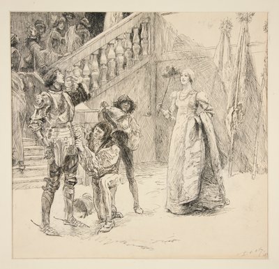 Benedek: alkotó: Edwin Austin Abbey
