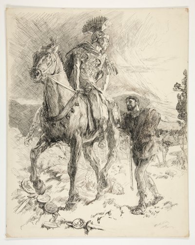 Cassius: alkotó: Edwin Austin Abbey