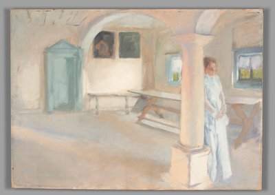 Kompozíciós tanulmány, figyelem alkotó: Edwin Austin Abbey
