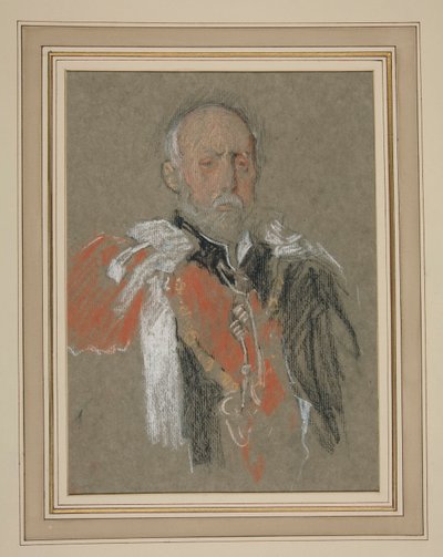 VII. Edward koronázása Portré: Christian Schleswig-Holstein hercege alkotó: Edwin Austin Abbey