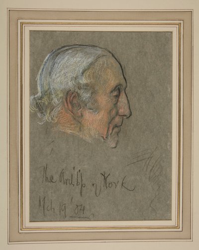 VII. Edward koronázása Portré: William Dalrymple Maclagan érsek alkotó: Edwin Austin Abbey