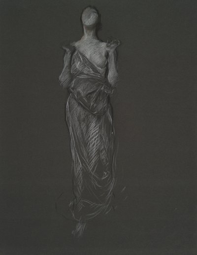 Korai alaktanulmány a alkotó: Edwin Austin Abbey