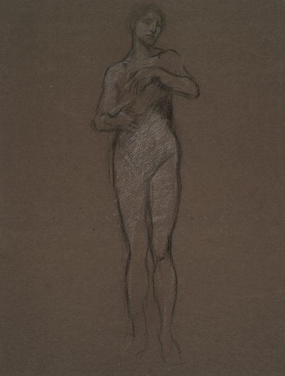 Korai tanulmány alkotó: Edwin Austin Abbey