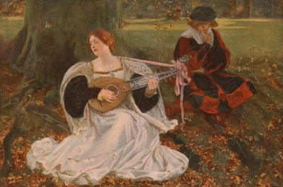 Fair is my Love, c1900, c1930. alkotó: Edwin Austin Abbey